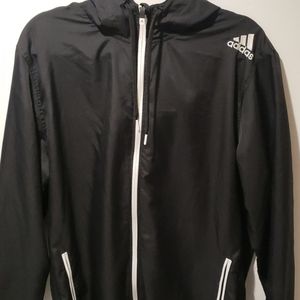 Adidas Ultimate Woven Full-Zip Hooded Windbreaker